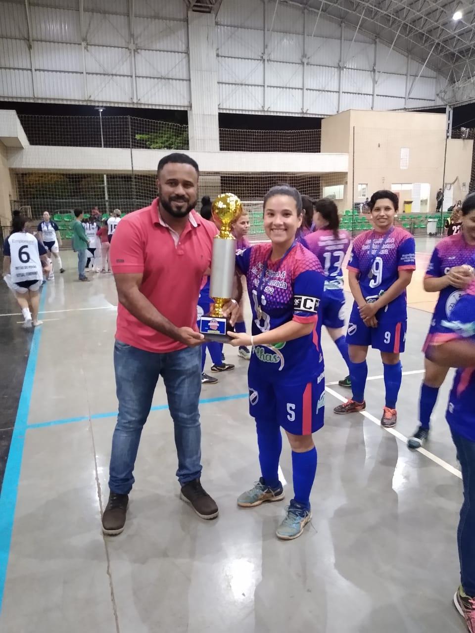 Nacional/Máfia é a grande campeã do Campeonato Municipal de Futsal Feminino