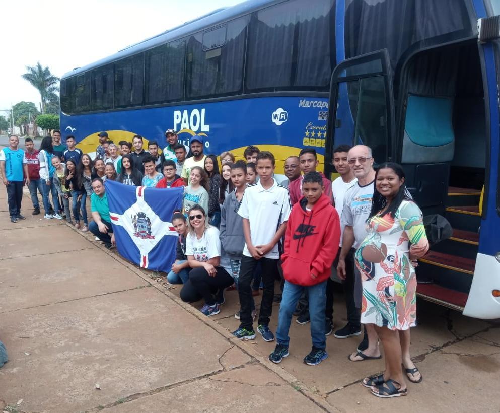 Alunos de Três Lagoas estão em Nova Andradina para Jogos Escolares de badminton, tênis de mesa, vôlei de praia e xadrez