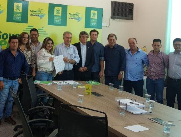 BRASILÂNDIA: Com Eduardo Rocha, Governador garante que irá beneficiar saneamento básico
