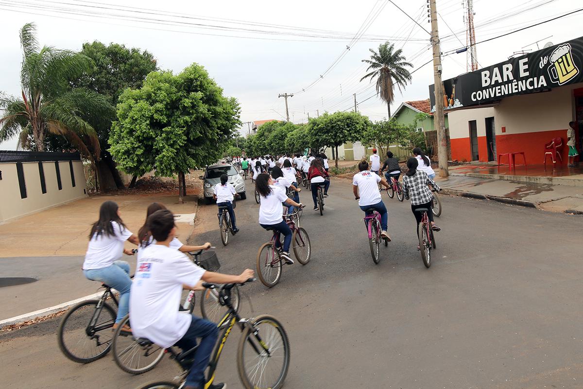 SEMANA DO TRÂNSITO: Cerca de 80 alunos aderem à passeio ciclístico promovido pela SEINTRA SEMANA DO TRÂNSITO: Cerca de 80 alunos aderem à passeio ciclístico promovido pela SEINTRA