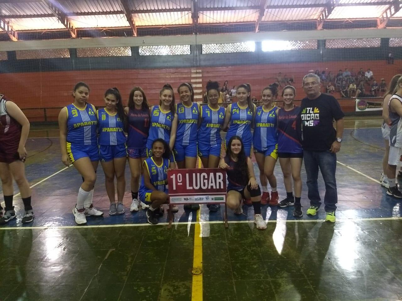 Três Lagoas conquista um ouro e dois bronzes no Campeonato Estadual de Basquetebol