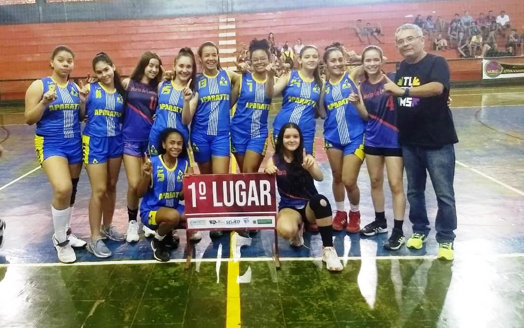 Três Lagoas conquista um ouro e dois bronzes no Campeonato Estadual de Basquetebol