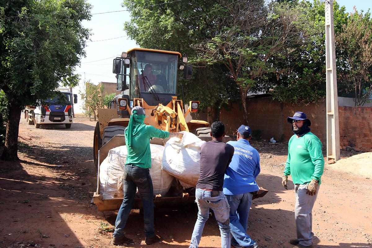 4ª ETAPA MEU BAIRRO LIMPO: devido à mudança no cronograma, Vila Piloto será percorrida na segunda-feira (14)