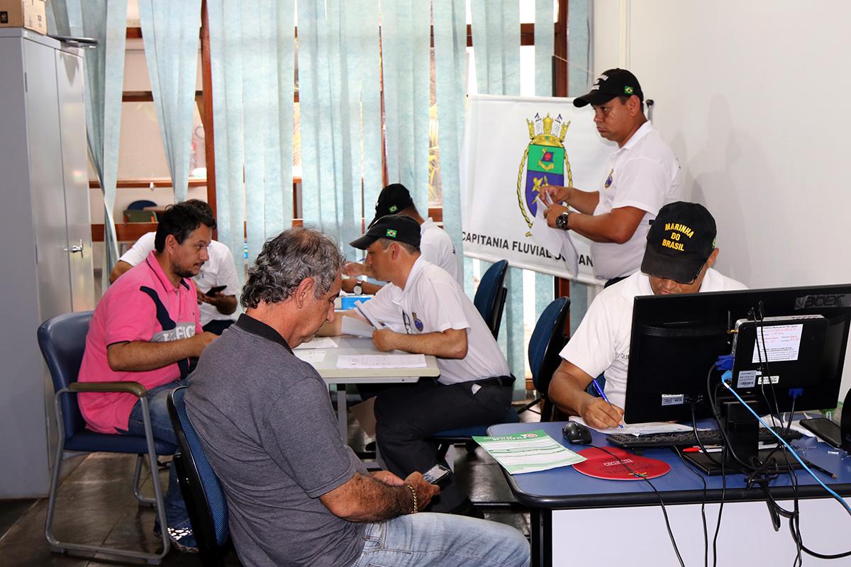 Capitania Itinerante atinge 200 atendimentos e Marinha do Brasil continua em Três Lagoas para fiscalizações