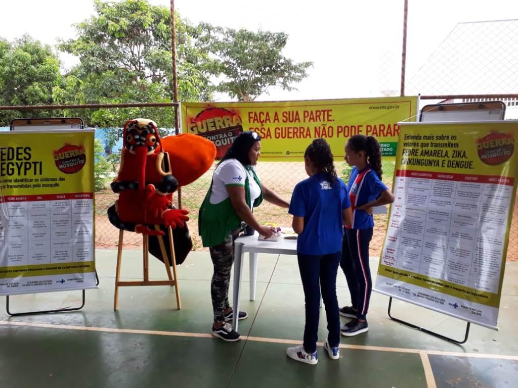 Ações do “Dia de Brincar de Combate à Dengue” estão na Escola Marlene de Noronha