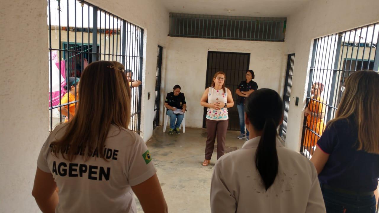 Mensagens e ações de prevenção do Outubro Rosa chegam ao Presídio Feminino de Três Lagoas