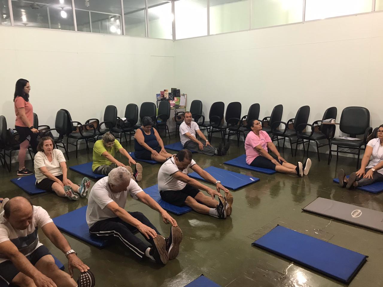 ANDRADINA:Programa Gerenciamento de Crônicos realiza aula de Pilates ANDRADINA:Programa Gerenciamento de Crônicos realiza aula de Pilates