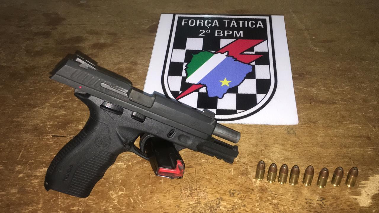 Polícia Militar prende homem por porte ilegal de arma em Três Lagoas