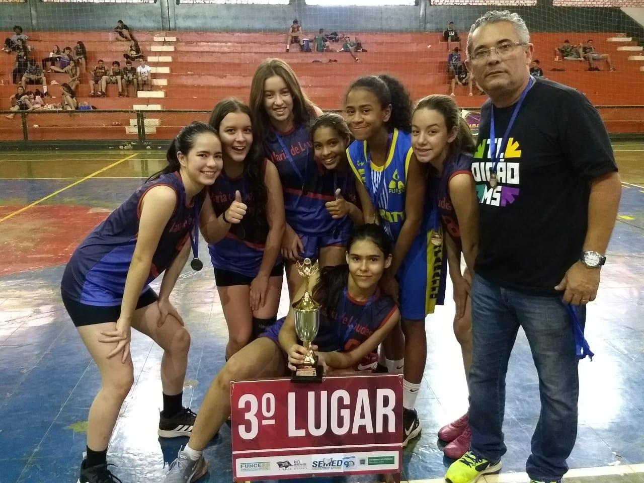Três Lagoas conquista um ouro e dois bronzes no Campeonato Estadual de Basquetebol