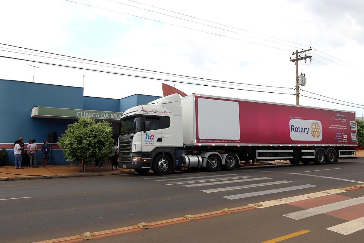 Carreta do Hospital do Câncer muda local de atendimento para a Unidade de Saúde Novo Oeste