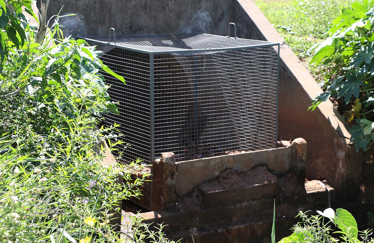 SEMEA instala cestos de contenção na Segunda Lagoa para prevenir poluição e contaminação do leito