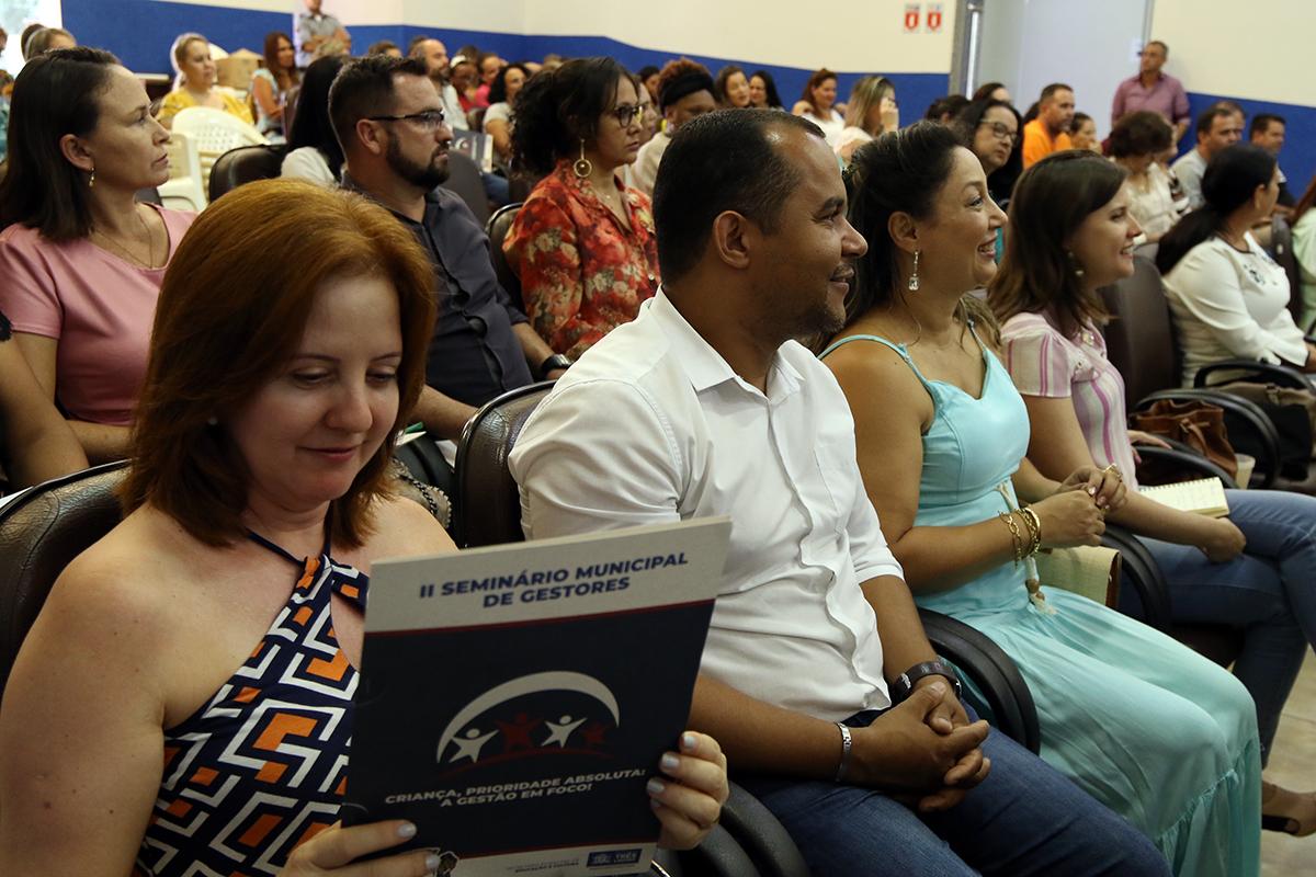 II Seminário Municipal de Gestores é realizado em Três Lagoas 
