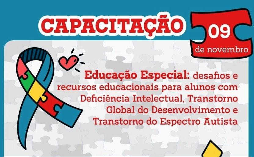 Associação Fazendo a Diferença no Autismo promove amanhã, sábado (09), dia de capacitação de Educação Especial