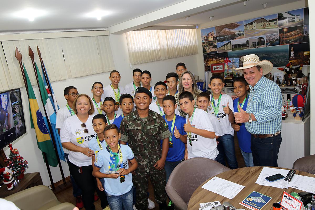 Pelotão Mirim representa Três Lagoas nos Jogos do PROFESP em Campo Grande