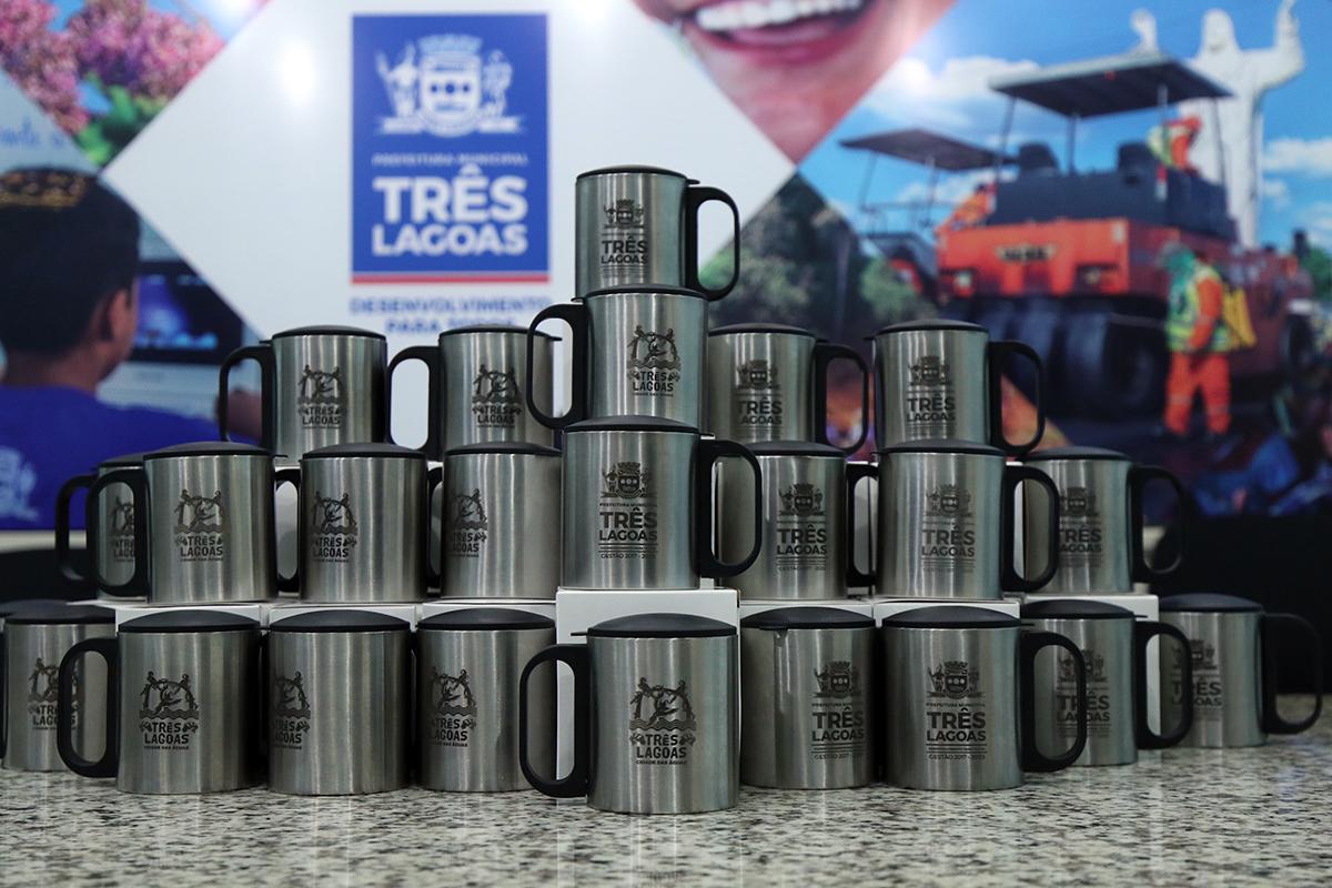 CAMPANHA: “Adote uma caneca” é iniciada na Prefeitura de Três Lagoas