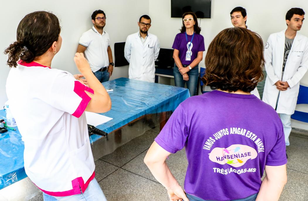 JANEIRO ROXO-Equipe da ESF Vila Haro forma grupo de atenção especial de atendimento a pacientes com Hanseníase