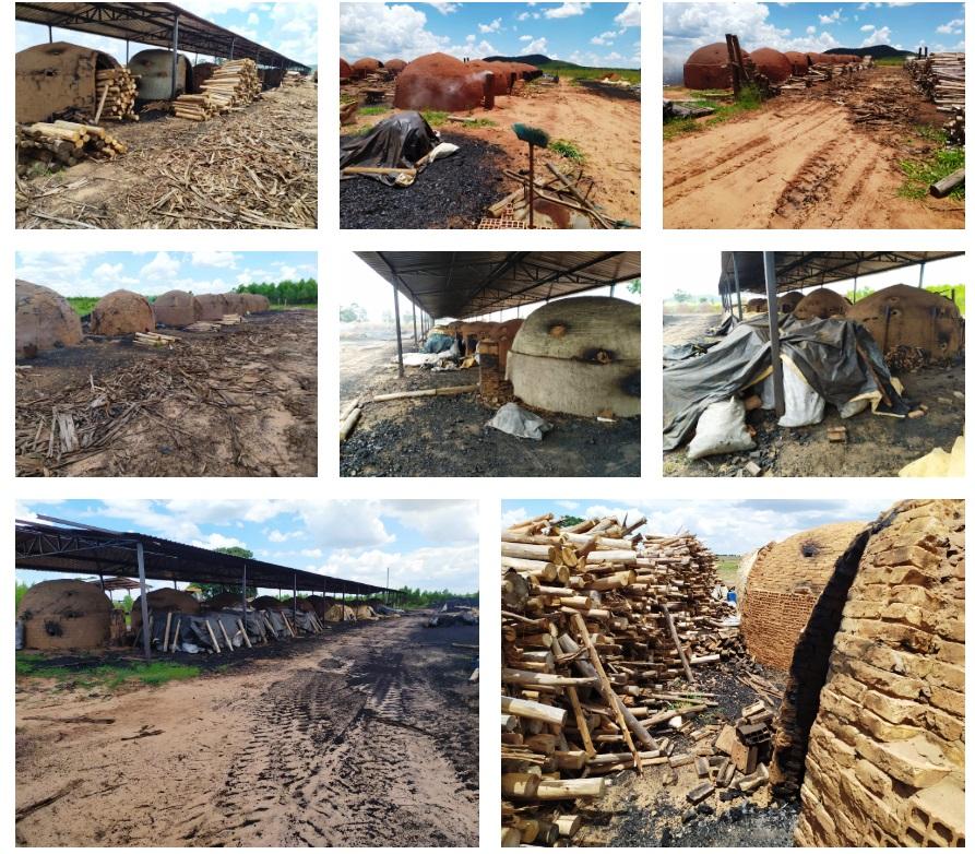 Duas carvoarias clandestinas são fechadas em Ribas do Rio Pardo