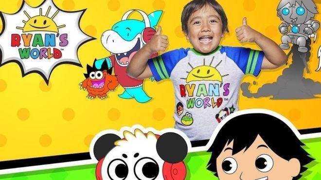 Garoto de oito anos ganha 26 milhões de dólares no seu canal do Youtube em 2019 Garoto de oito anos ganha 26 milhões de dólares no seu canal do Youtube em 2019