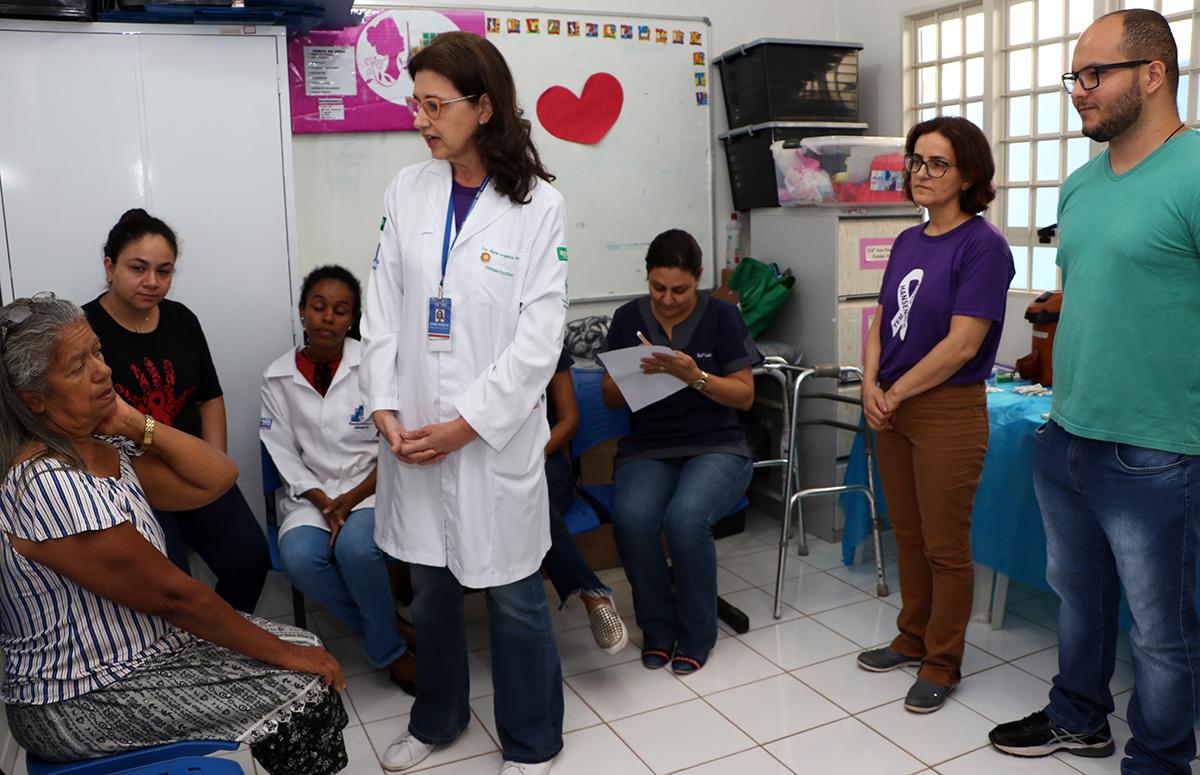 JANEIRO ROXO - Mensagem e ações de prevenção e conscientização da Hanseníase são levadas às Unidades de Saúde JANEIRO ROXO - Mensagem e ações de prevenção e conscientização da Hanseníase são levadas às Unidades de Saúde