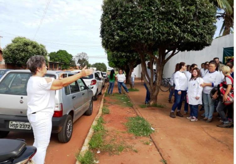 Saúde vai às ruas em mutirões de ações integradas contra a Dengue Saúde vai às ruas em mutirões de ações integradas contra a Dengue