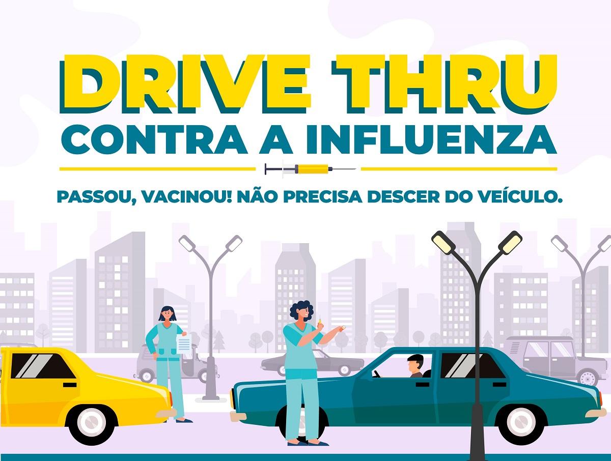 Ministério da Saúde envia novos lotes e vacinação contra Influenza será retomada nesta quinta-feira (2) em formato “drive thru”