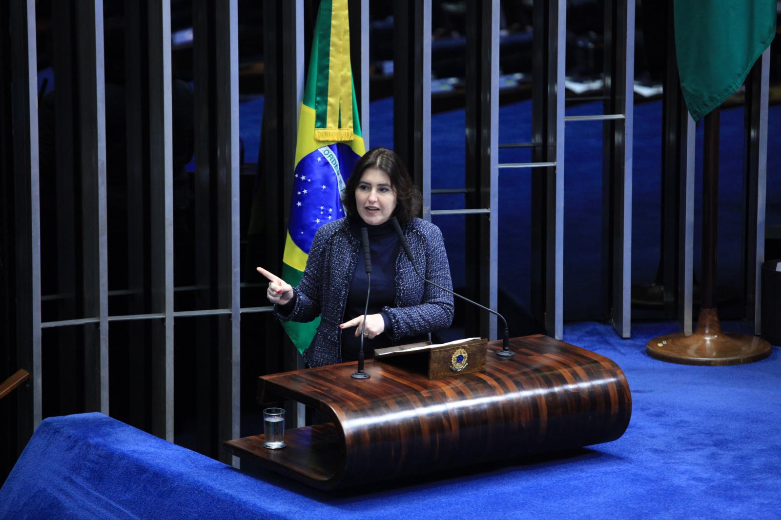 Simone Tebet sugere usar parte dos R$ 2 bilhões do fundo eleitoral no combate à Covid-19