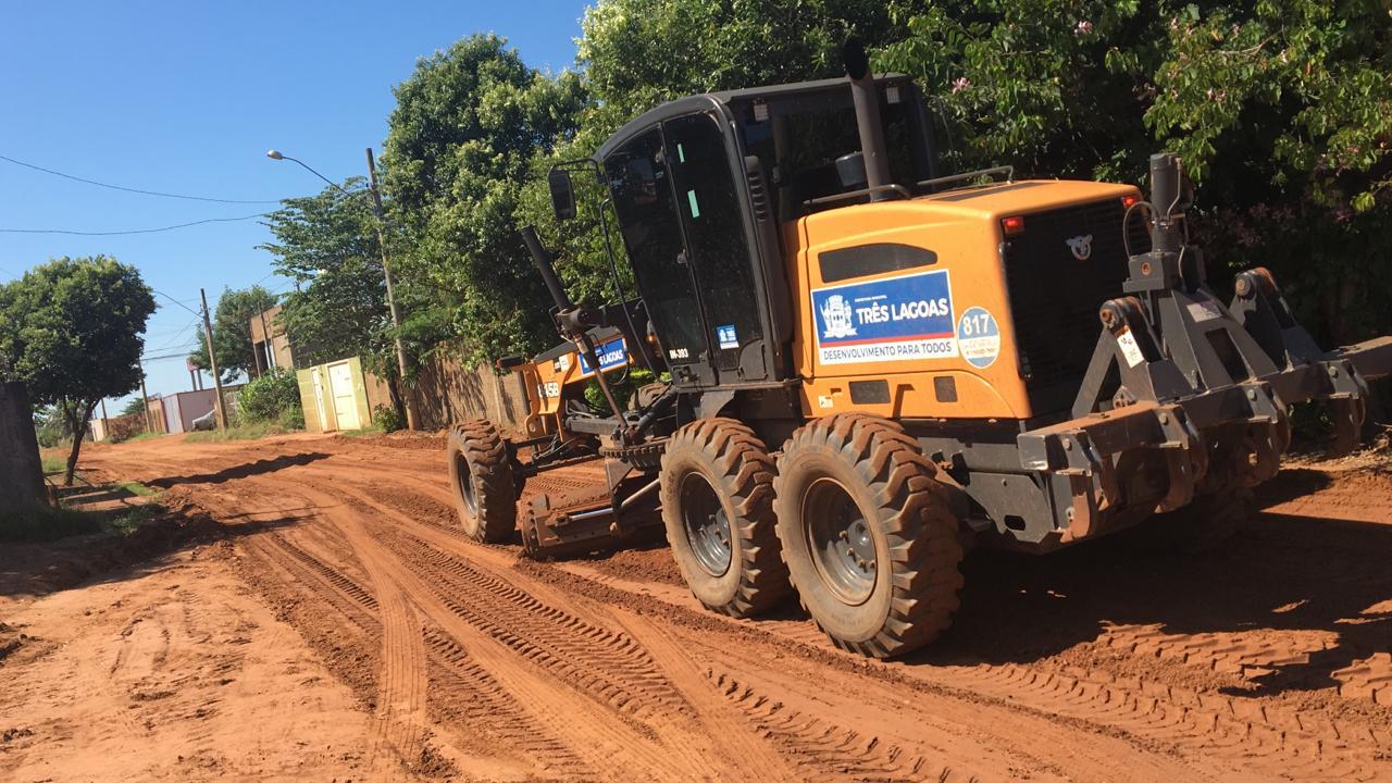 Serviços indispensáveis de Infraestrutura continuam para manter a organização e limpeza de Três Lagoas Serviços indispensáveis de Infraestrutura continuam para manter a organização e limpeza de Três Lagoas