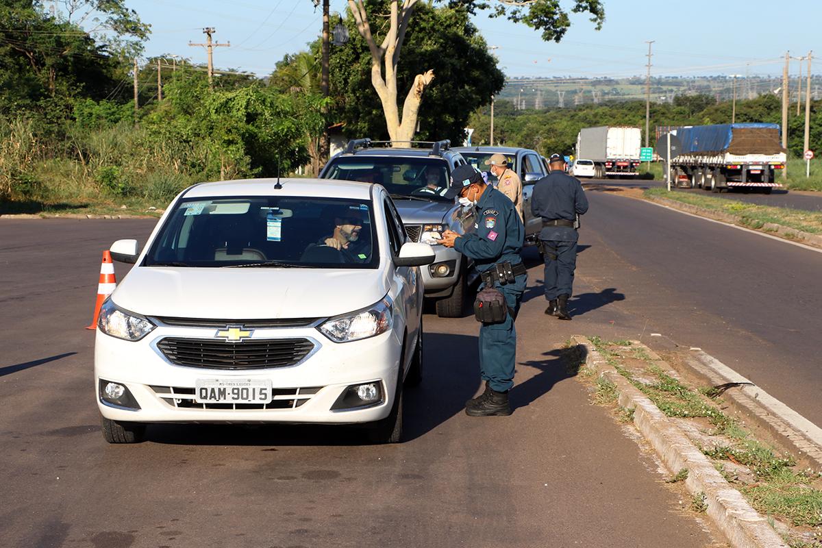 Governo do Estado realiza Barreira Sanitária em Três Lagoas