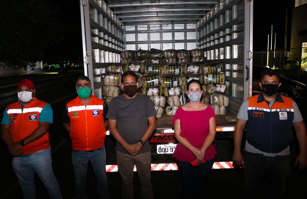 GOVERNO DO ESTADO – Prefeitura de Três Lagoas recebe 600 cestas básicas para ajudar famílias em situação de vulnerabilidade em Três Lagoas