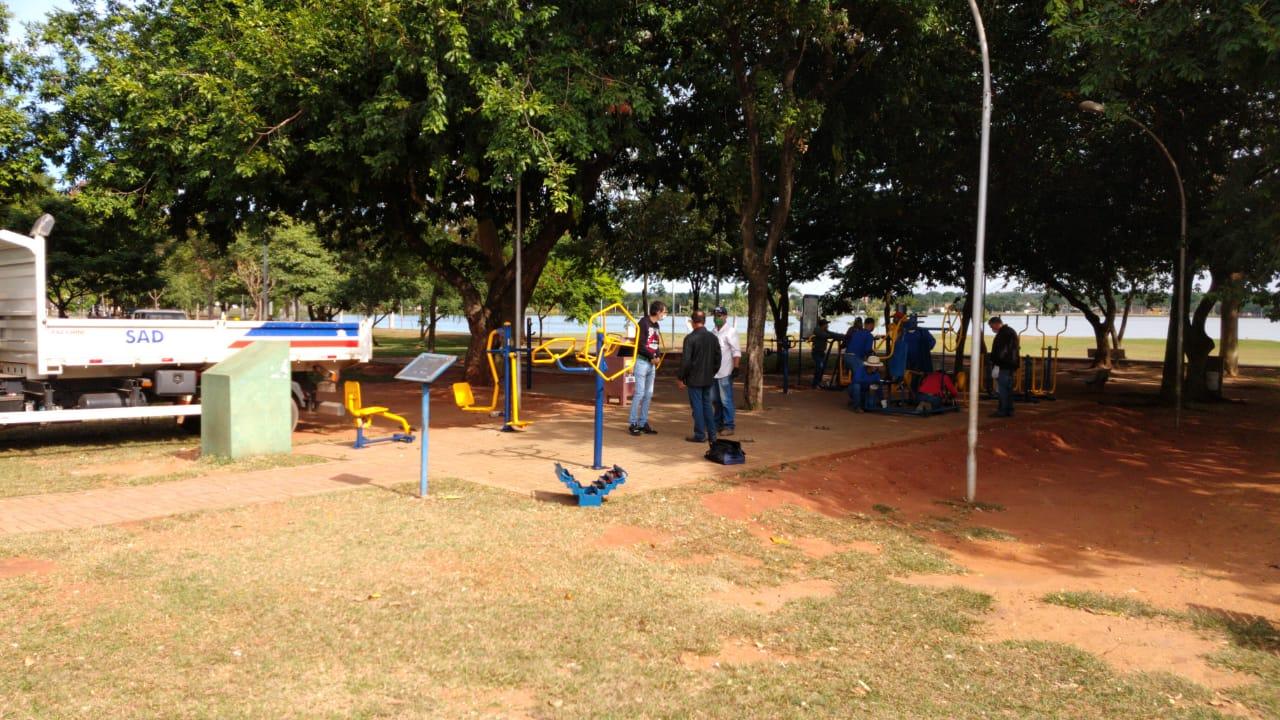 Prevenindo a proliferação da COVID-19, Prefeitura interdita caixas de areia da Lagoa Maior e academias ao ar livre