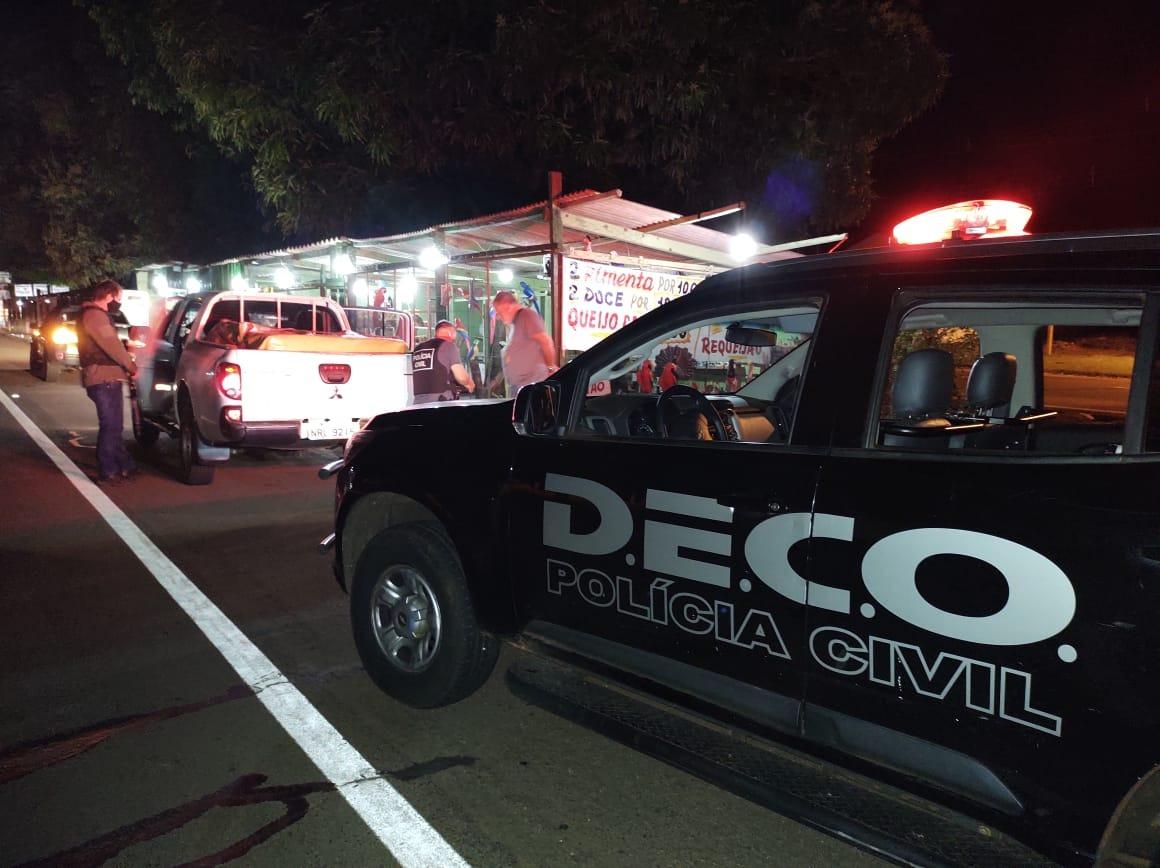 Servidor da FUNAI que estava em Dourados é preso com droga em carro oficial