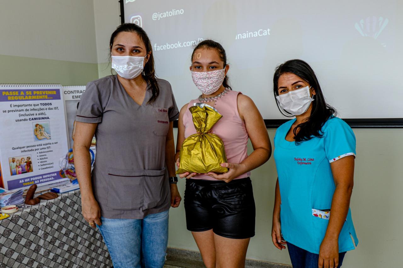 Equipe da USF Nova Três Lagoas realiza ações de conscientização sobre gravidez na adolescência