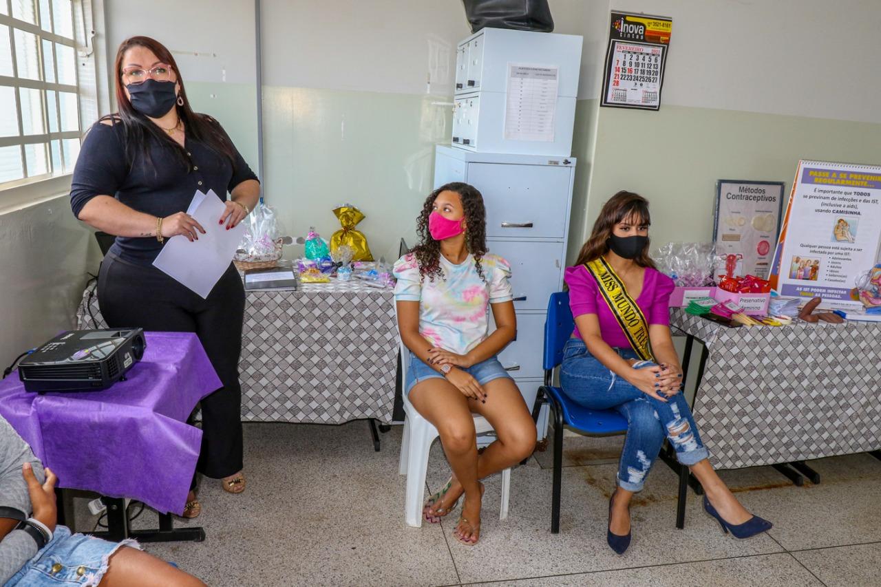 Equipe da USF Nova Três Lagoas realiza ações de conscientização sobre gravidez na adolescência