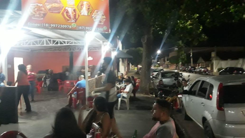 Fiscalização "De Olho no Coronavírus" realiza 30 abordagens em bares, conveniências e locais de festas neste final de semana em Três Lagoas Fiscalização