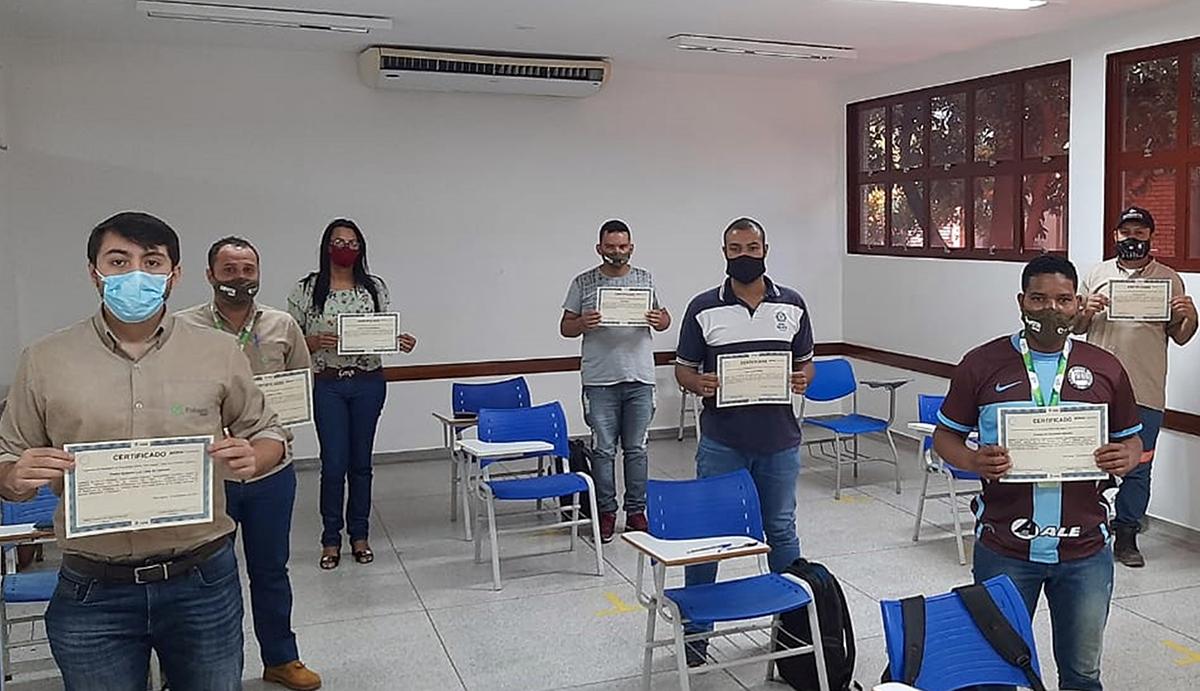 Senai de Três Lagoas qualifica funcionários de empresas parceiras com curso de NRs