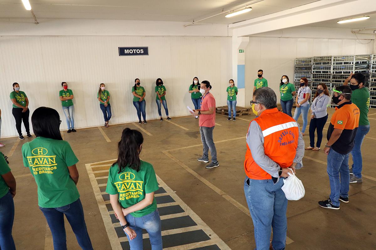 Órgãos se unem para levar conscientização e proteção contra COVID-19 nas indústrias e grandes empresas de Três Lagoas Órgãos se unem para levar conscientização e proteção contra COVID-19 nas indústrias e grandes empresas de Três Lagoas