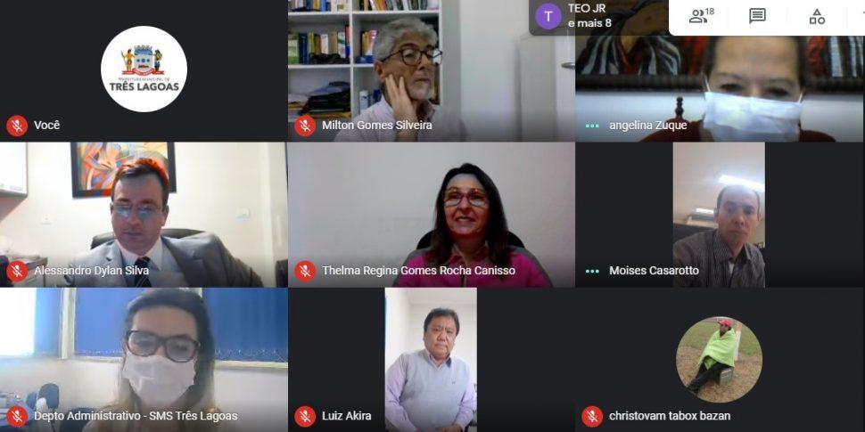 Após reunião, Comitê sugere ao prefeito de Três Lagoas seguir as recomendações do PROSSEGUIR, conforme a classificação do município na bandeira vermelha Após reunião, Comitê sugere ao prefeito de Três Lagoas seguir as recomendações do PROSSEGUIR, conforme a classificação do município na bandeira vermelha