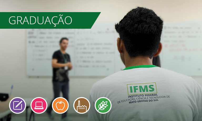 Matrículas em cursos de graduação do IFMS devem ser feitas até sexta-feira