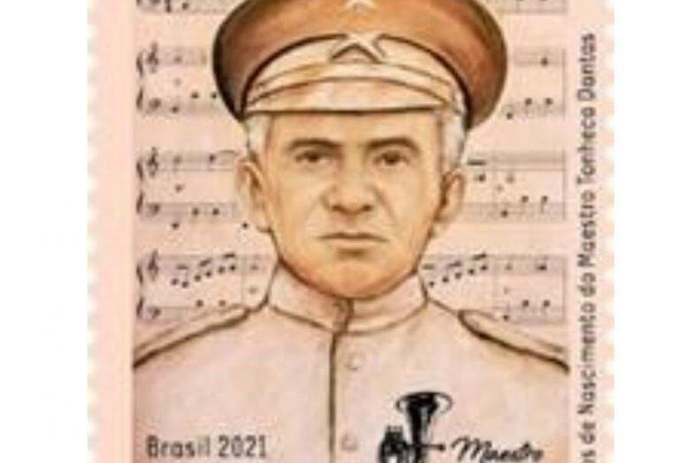 Correios lança selo em homenagem aos 150 anos de nascimento do Maestro Tonheca Dantas Correios lança selo em homenagem aos 150 anos de nascimento do Maestro Tonheca Dantas