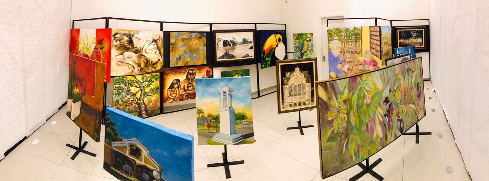 Exposição do 1º Acervo Permanente de Obras de Artes de Três Lagoas será marcado com cerimônia de encerramento Exposição do 1º Acervo Permanente de Obras de Artes de Três Lagoas será marcado com cerimônia de encerramento