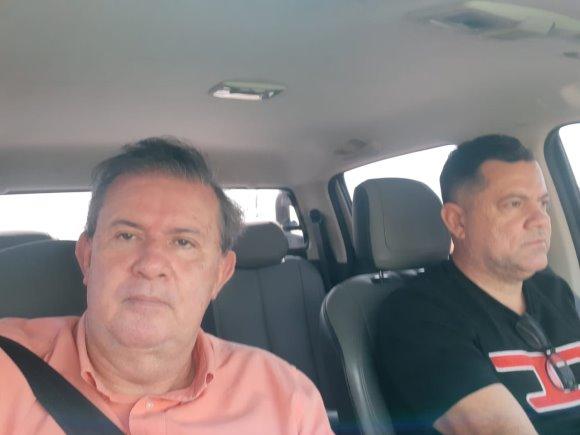 Deputado Eduardo Rocha visita municípios de MS para a entrega de emendas