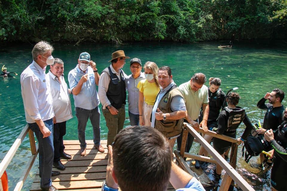 “Polo turístico de MS”, Coronel David e Ministro do Turismo visitam Bonito “Polo turístico de MS”, Coronel David e Ministro do Turismo visitam Bonito