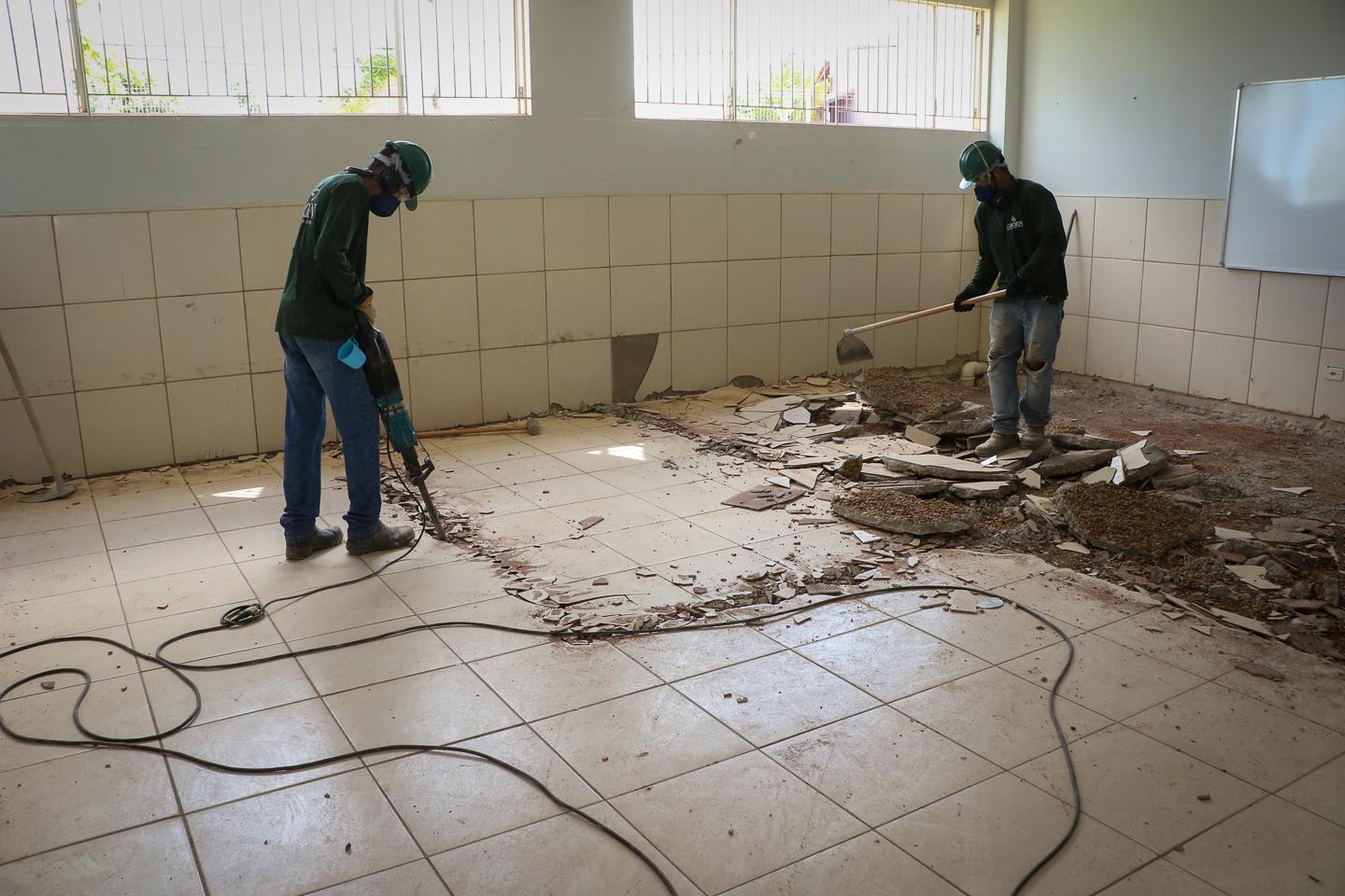 Escolas e CEIs recebem obras de melhorias na infraestrutura para o retorno do ano letivo 2022