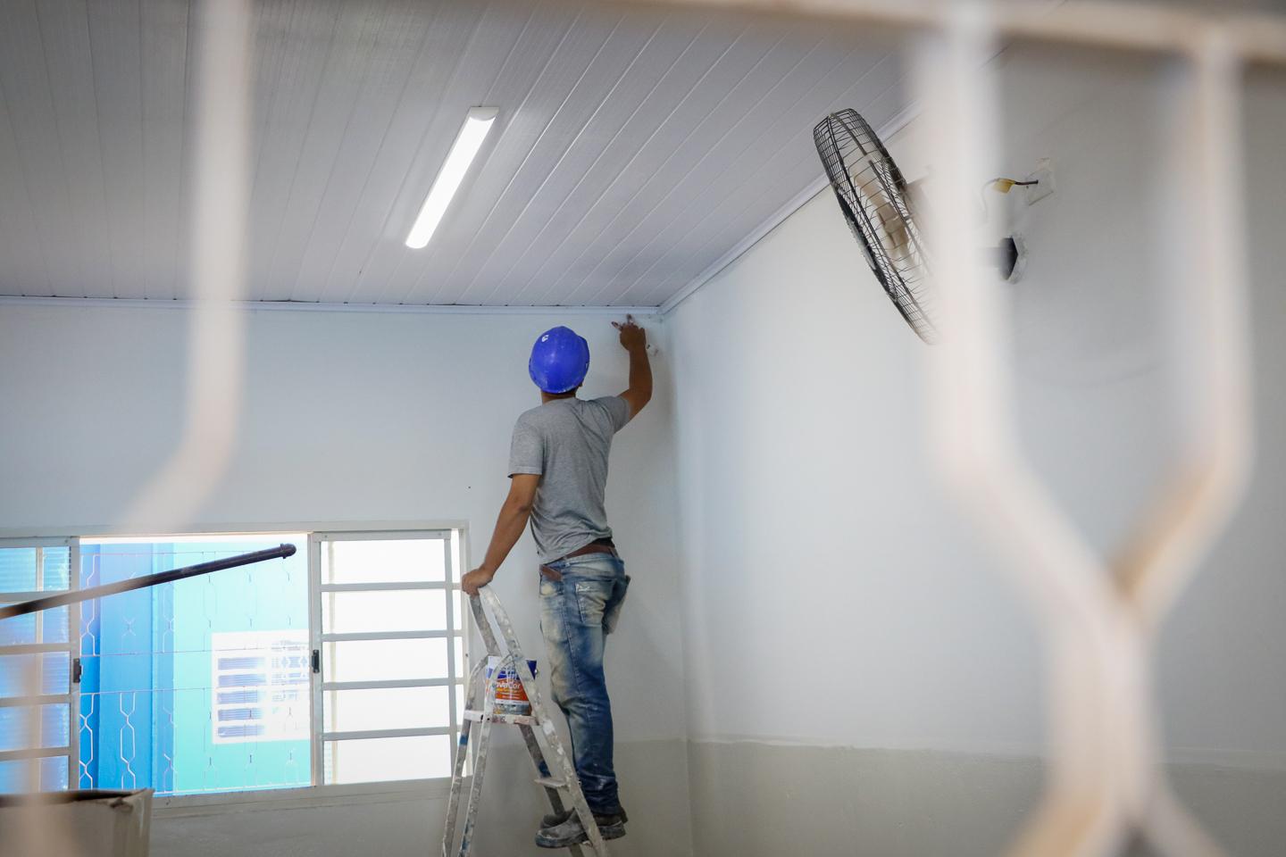 Escolas e CEIs recebem obras de melhorias na infraestrutura para o retorno do ano letivo 2022