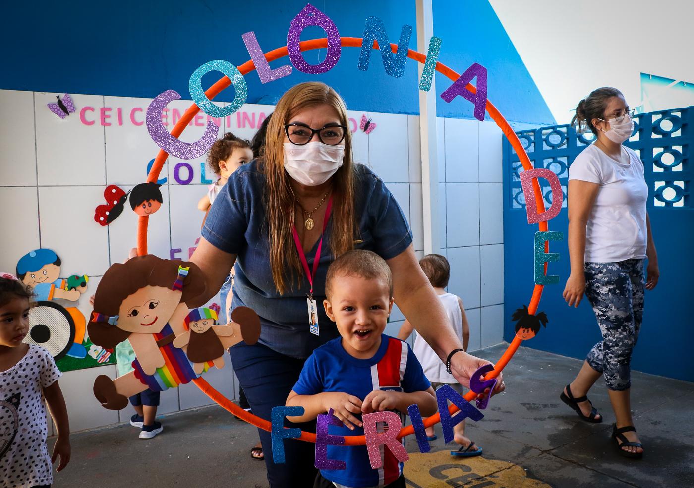 SEMEC dá largada nas atividades da Colônia de Férias 2022