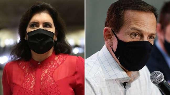 Alas do MDB e do PSDB pressionam por união de Doria e Simone Alas do MDB e do PSDB pressionam por união de Doria e Simone