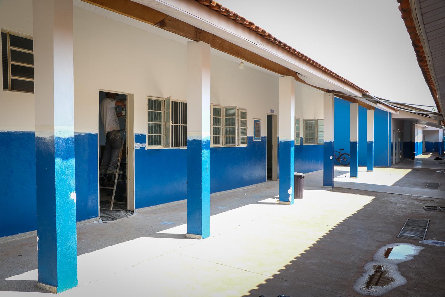 Escolas e CEIs recebem obras de melhorias na infraestrutura para o retorno do ano letivo 2022