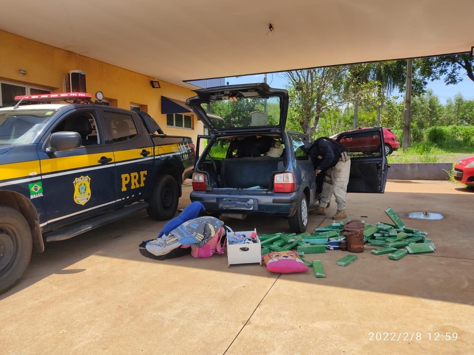 Policial militar é preso enquanto traficava 235 quilos de maconha