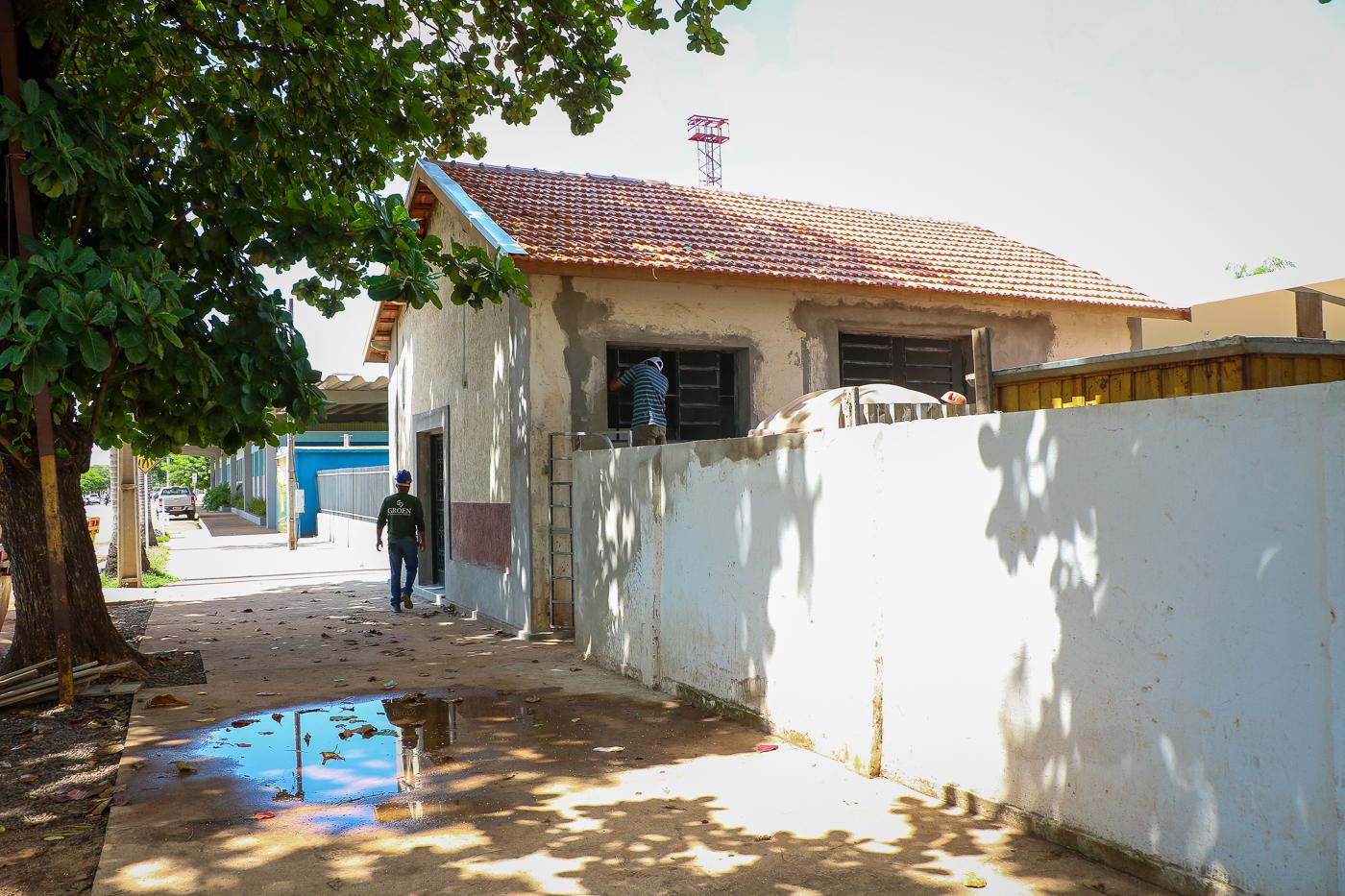 Antiga telefonia da NOB está sendo restaurada e vai abrigar a Defesa Civil de Três Lagoas