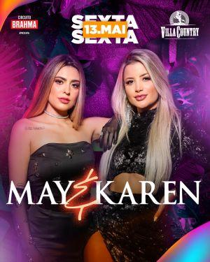 May & Karen volta aos palcos com lançamento de novo show no Villa Country May & Karen volta aos palcos com lançamento de novo show no Villa Country